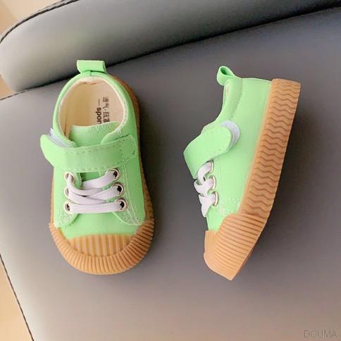 Giày thể thao vải canvas thoáng khí chống trơn trượt tiện lợi cho bé