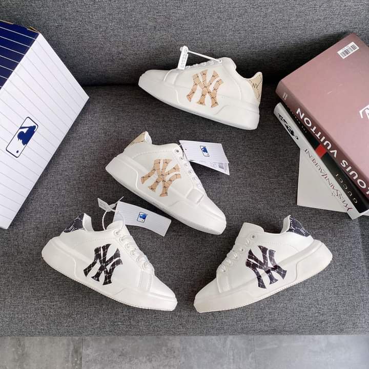 Giày Thể Thao MLB MCQ , Giày Mcq Trắng,Giày MC Queen Tăng Chiều Cao Hàng Chuẩn Full Size Full Box