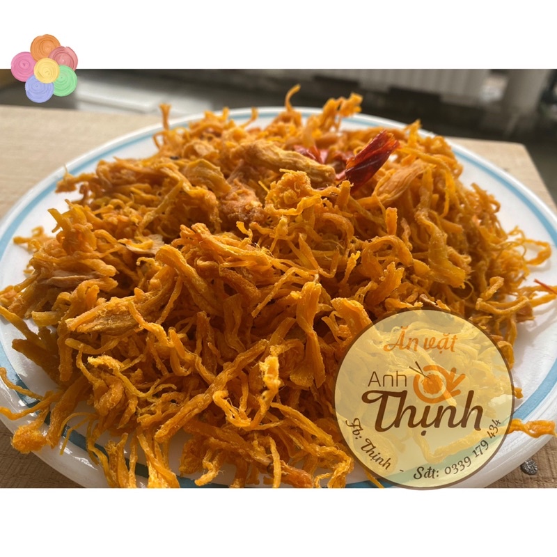 Khô Gà Bơ Tỏi Siêu Ngon Loại 1 | Túi Zip 500g | BigBuy360 - bigbuy360.vn