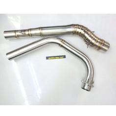 Cổ pô xe raider fi Satria 150 2 khúc 32-51mm