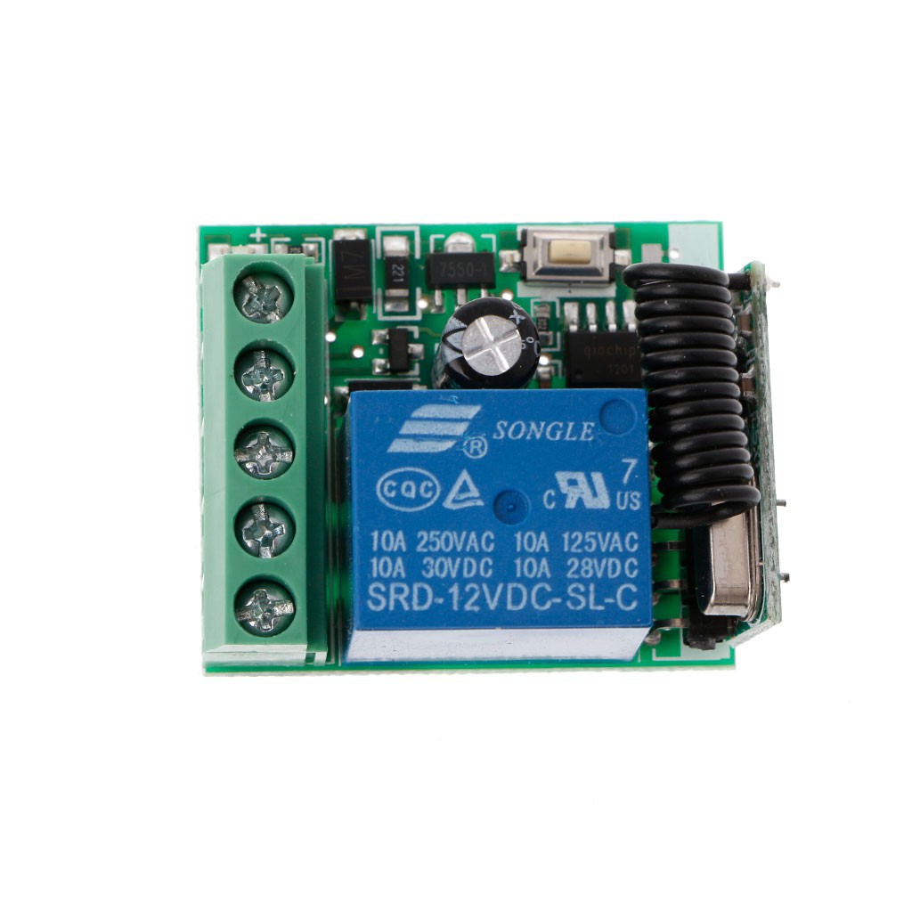 Bộ tiếp nhận và truyền tín hiệu không dây DC12V 10A 1CH | BigBuy360 - bigbuy360.vn