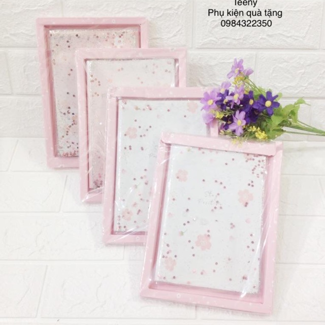 Sổ bìa nước trong hạt kim tuyến sao