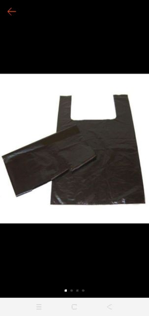 1 ký túi nilong đen dẻo - Đựng rác - đựng hàng hoá
