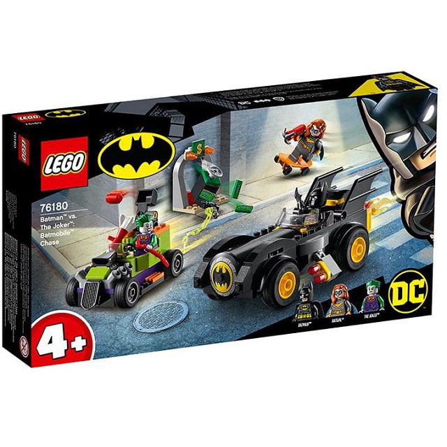 Đồ chơi lắp ráp mô hình Lego 76180 Batman™ vs. The Joker™: Batmobile™ Chase - Batman và Joker