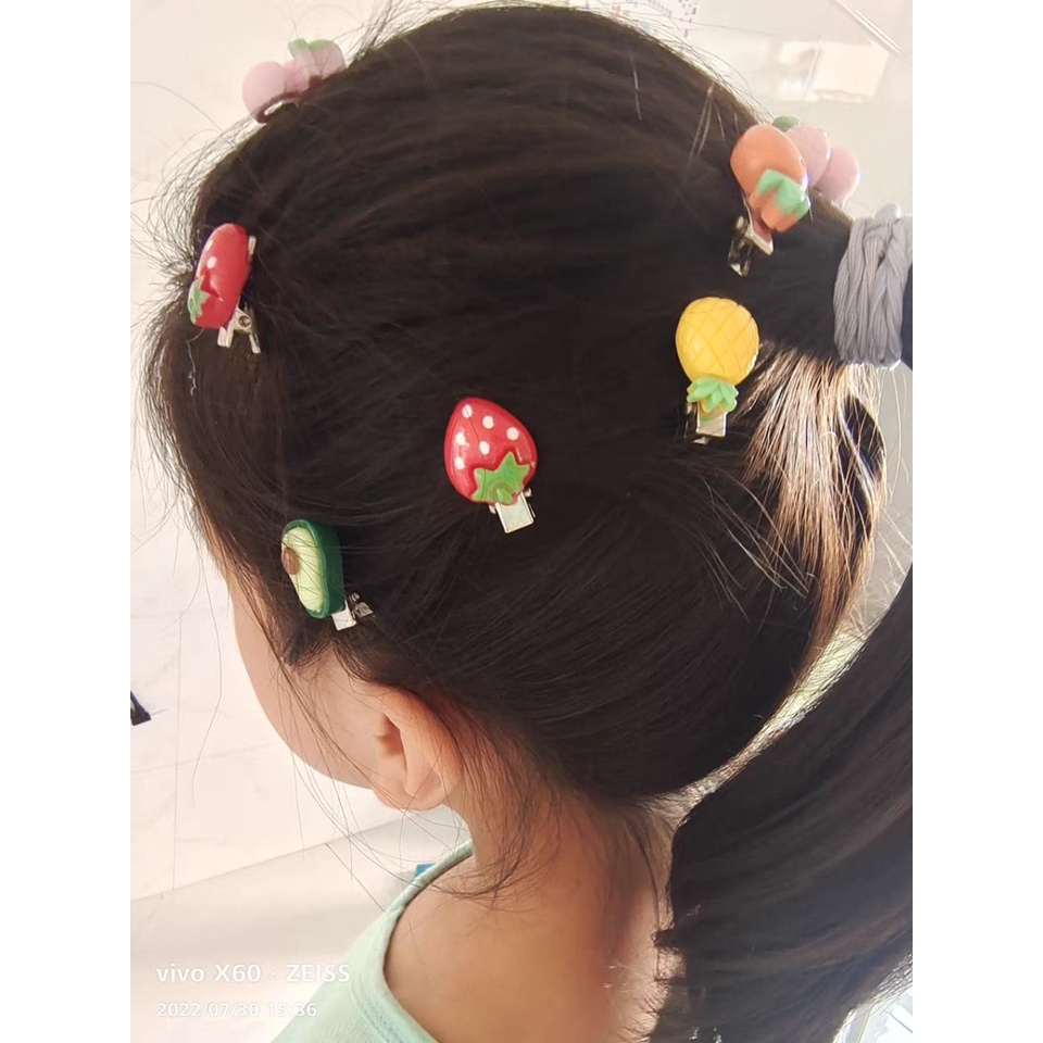 Kẹp Tóc Hoạt Hình Dễ Thương Cho Bé Gái