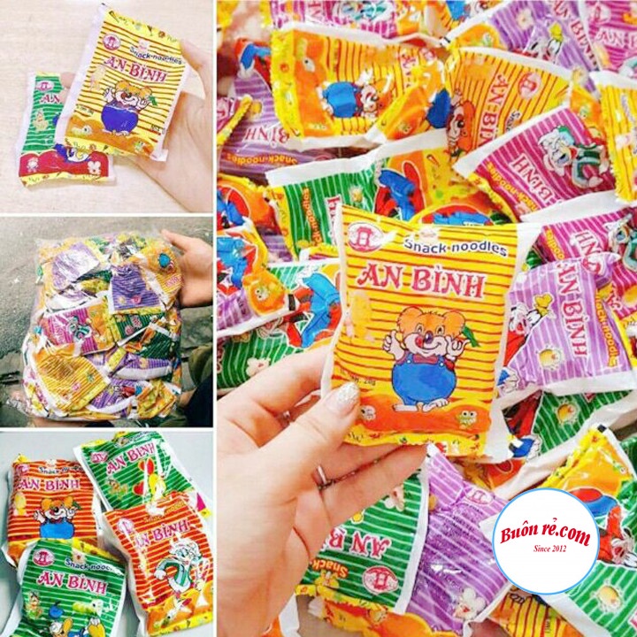 Mì tôm trẻ em An Bình ( COMBO 50 GÓI ) trở về tuổi thơ 00003 - Mỳ tôm trẻ em hương vị thơm ngon