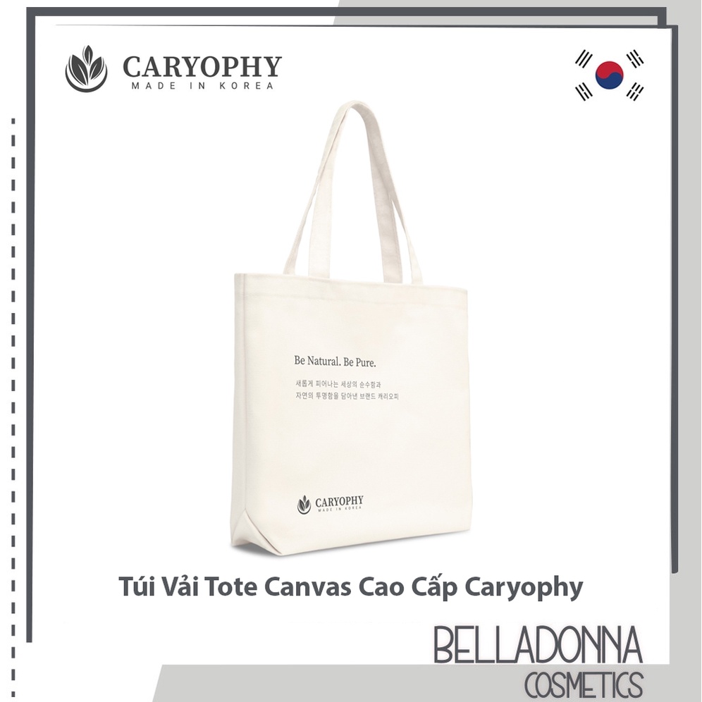 Túi Vải Tote Canvas Cao Cấp Caryophy