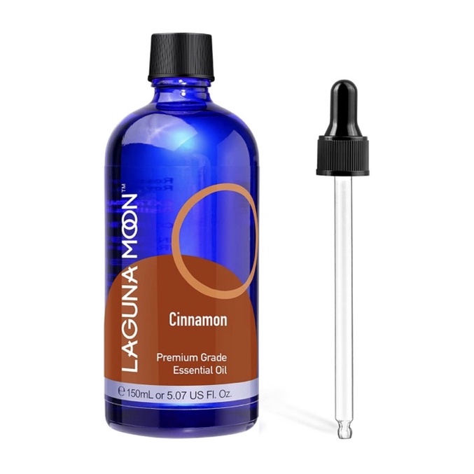 Tinh dầu quế hữu cơ Organic Lagunamoon Cinnamon Essential Oil 150ml USA