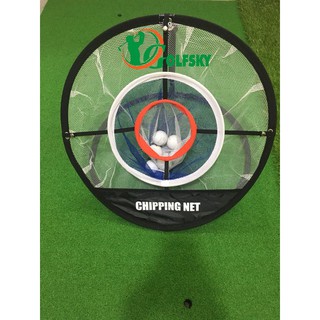Combo Thảm tập Swing 360 độ và Giỏ tập Chipping net PGM