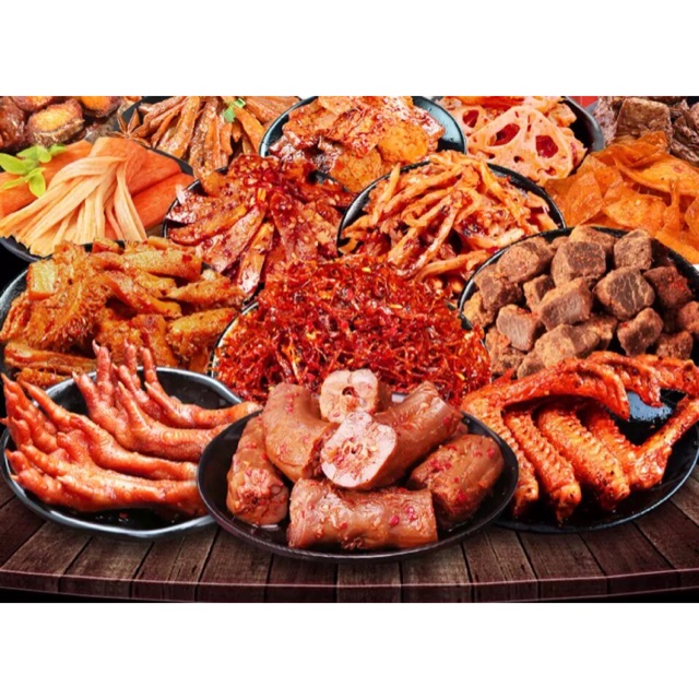 Combo ăn vặt Trung Hoa 149k siêu ngon