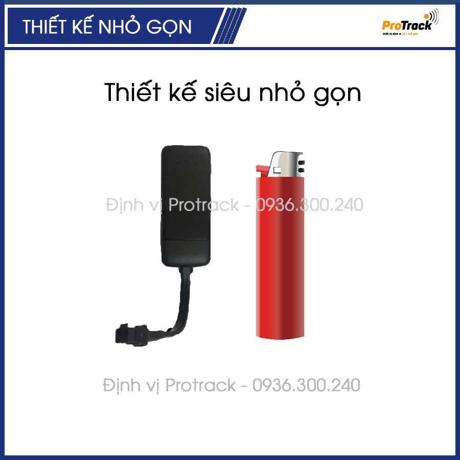 Định Vị Xe Máy, Định Vị Ô Tô VN08S Siêu Nhỏ Chính Hãng GPS VNTRACK