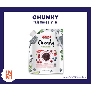 Mứt Trái Cây Pha Chế Chunky Trái Mọng & Atiso Berry & Hibicus Bịch 1kg