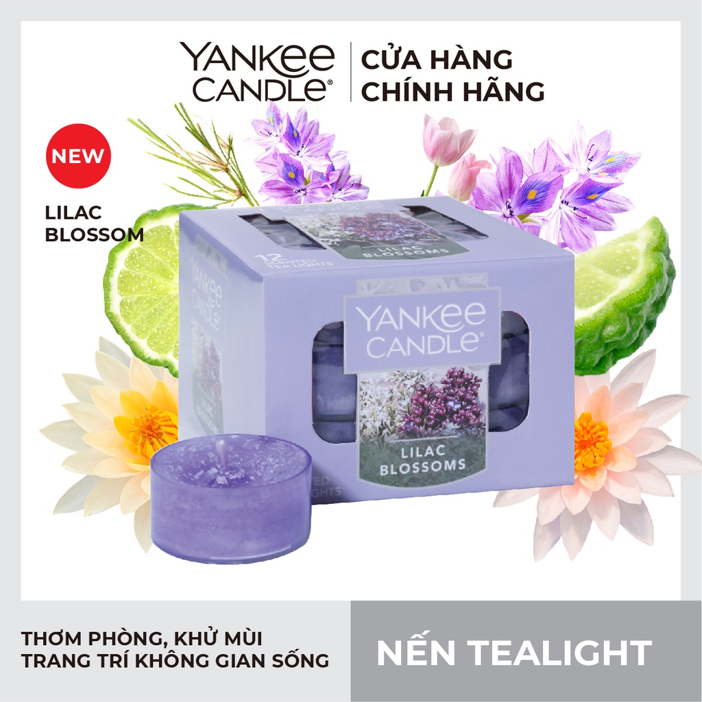Nến Tealight Yankee Candle - Lilac Blossoms
