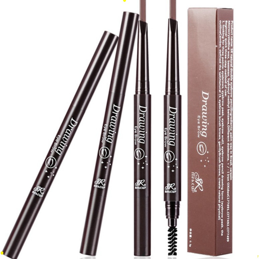 Chì Kẻ Mày Lameila Drawing Color Geometry, bút chì kẻ lông mày 2 đầu xé chống trôi không thấm nước Nội Địa Trung MAG | BigBuy360 - bigbuy360.vn