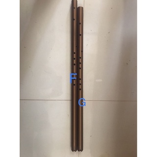 Tiêu bát khổng tiêu 8 lỗ màu đồng 80k tone F G xiao chinese xiao flute 8 holes