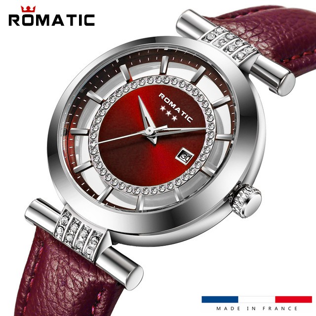 Đồng hồ Nữ ROMATIC Paris - Dây Da Siêu Cấp Nhập Từ Pháp | BigBuy360 - bigbuy360.vn