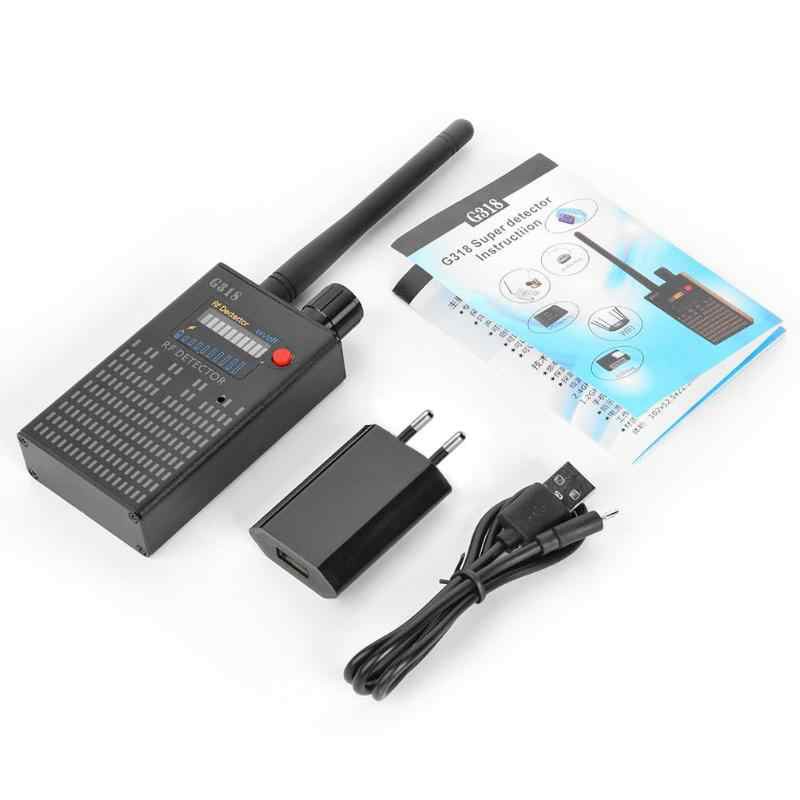 Máy phát hiện Theo Dõi Camera, GPS, Nghe Lén, Định Vị RF Detector G318