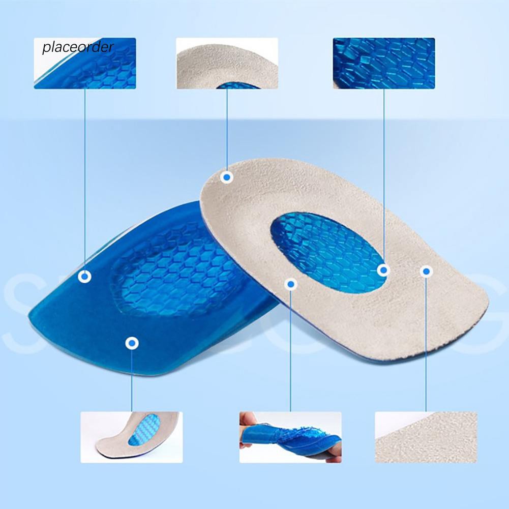 Cặp Đệm Silicone Gel Lót Giày Cao Gót Giảm Đau Tiện Dụng