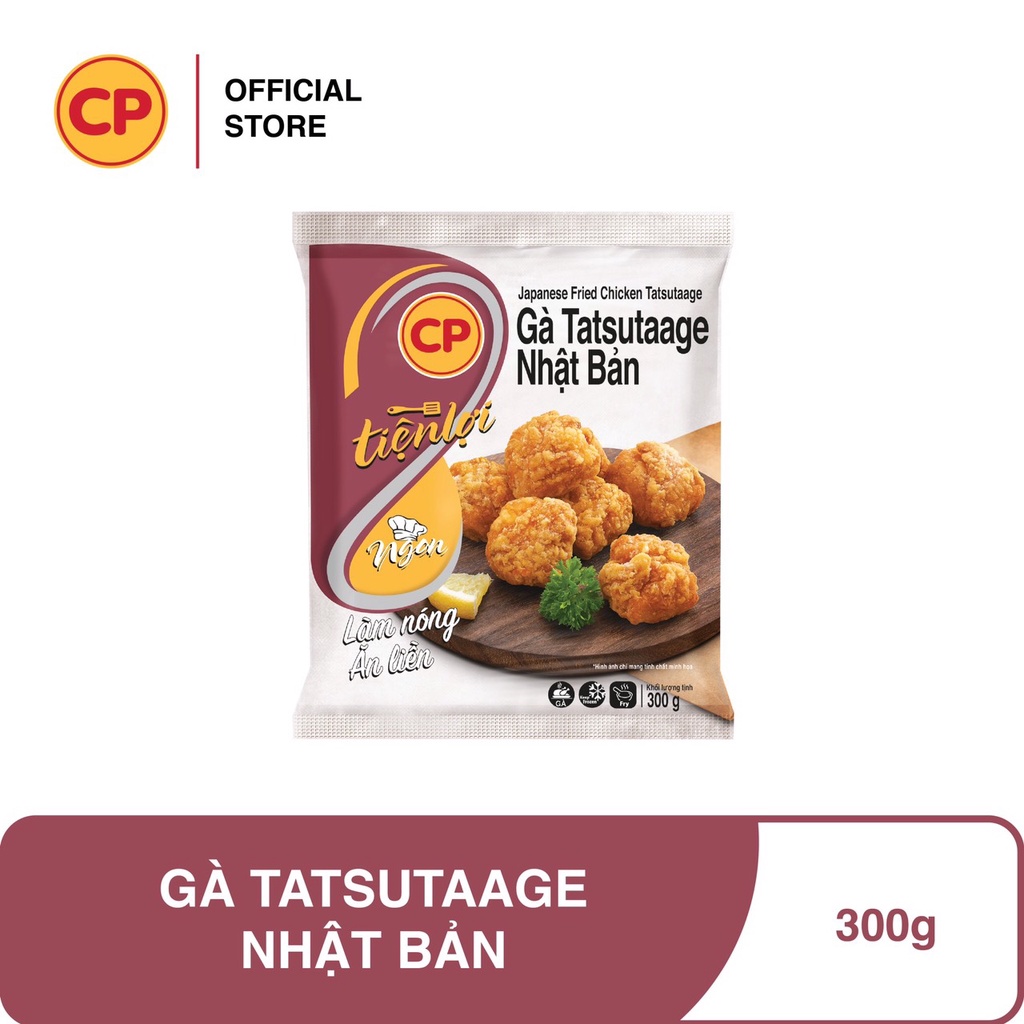 CP Gà Tatsutaage Nhật Bản - Siêu tiện lợi, không cần rã đông, chỉ mất 3-4 phút để chế biến. Thơm ngon và bổ dưỡng