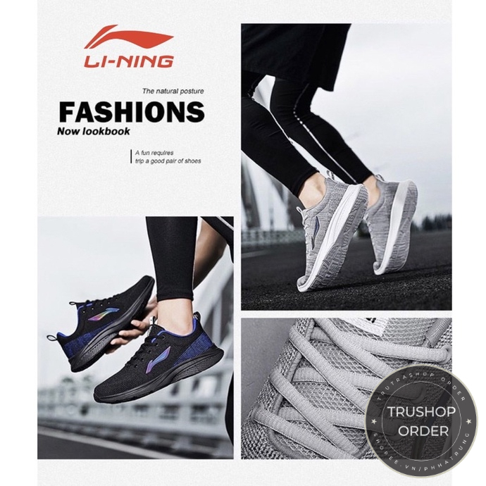 Giày Lining nam sneaker ARHQ 958 new 2023