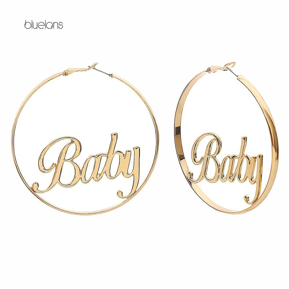 Đôi Bông Tai Họa Tiết Hình Học Độc Đáo Cho Nữ