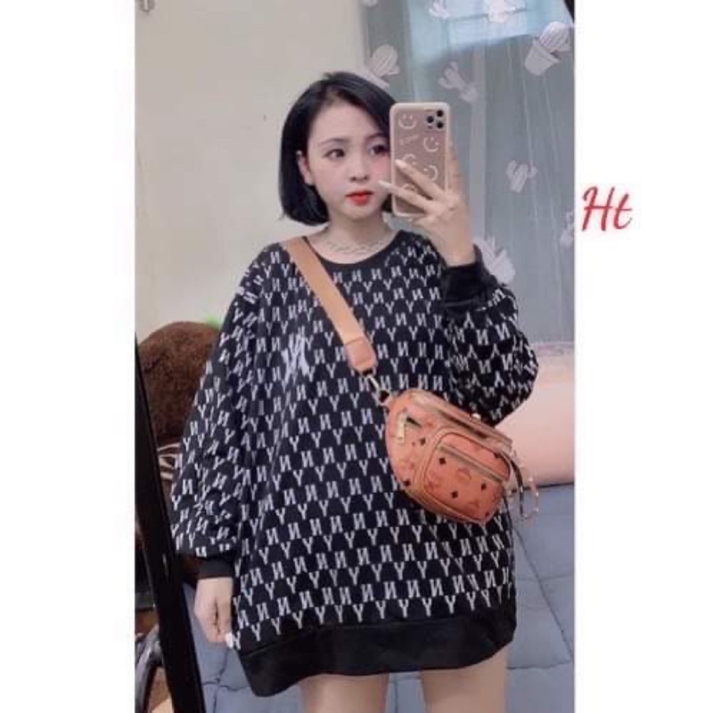 [ Mã 12FASHIONSALE1 giảm 10K đơn 50K ] Áo nỉ bo Y N in chữ nhỏ toàn thân HT12 | BigBuy360 - bigbuy360.vn