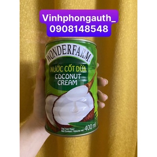 Nước cốt dừa Wonderfarm 400ml