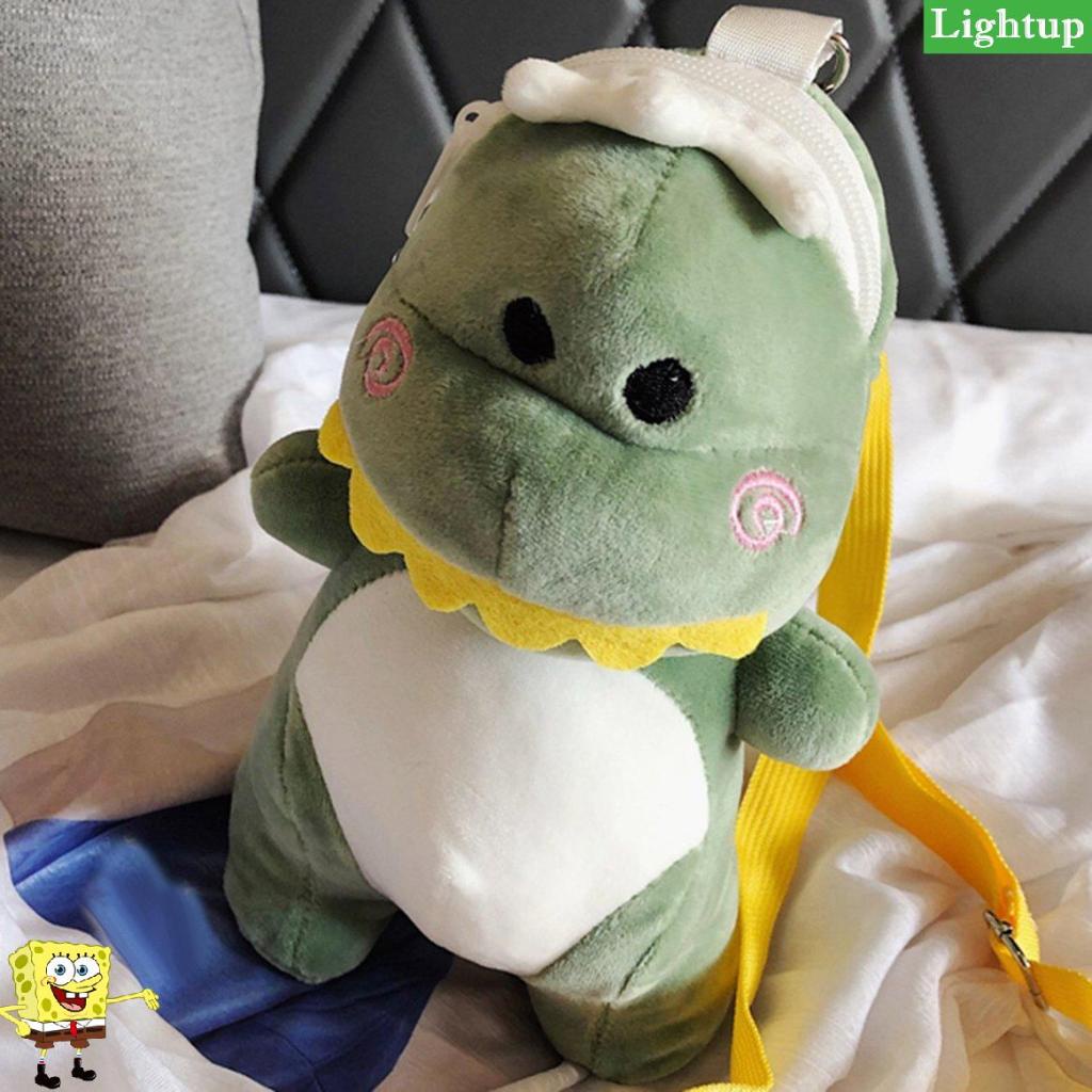 Túi đeo vai Dễ thương Động vật Vui nhộn Búp bê Sang trọng Búp bê Khủng long Nhỏ Hộp đựng Sang trọng (7.2)