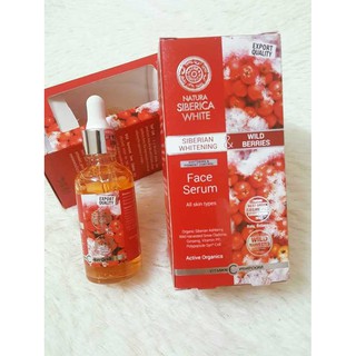 Serum Dưỡng trắng, Phục hồi và làm mềm da,chống lão hóa da Natura Siberica Nga