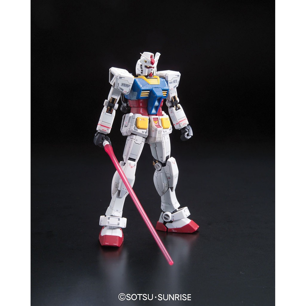 Mô Hình Gundam RG RX-78-2 UC Bandai Real Grade 1/144 Đồ Chơi Lắp Ráp Anime Nhật