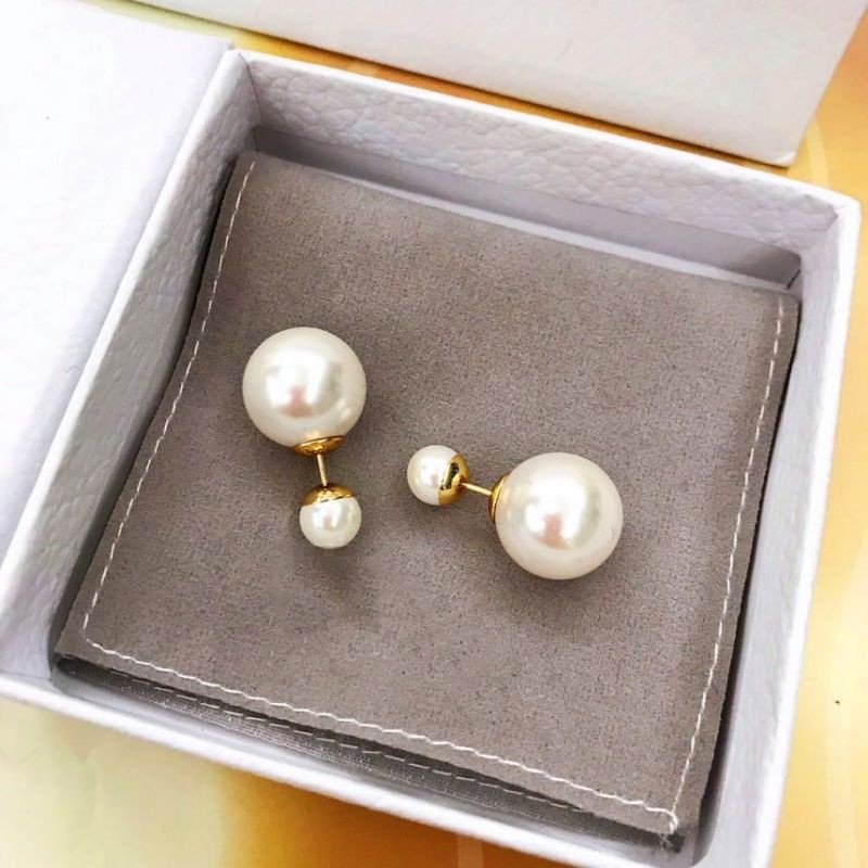 Bông Tai Mini Bằng Bạc S925 Đính Ngọc Trai Giả Thời Trang Cho Nữ