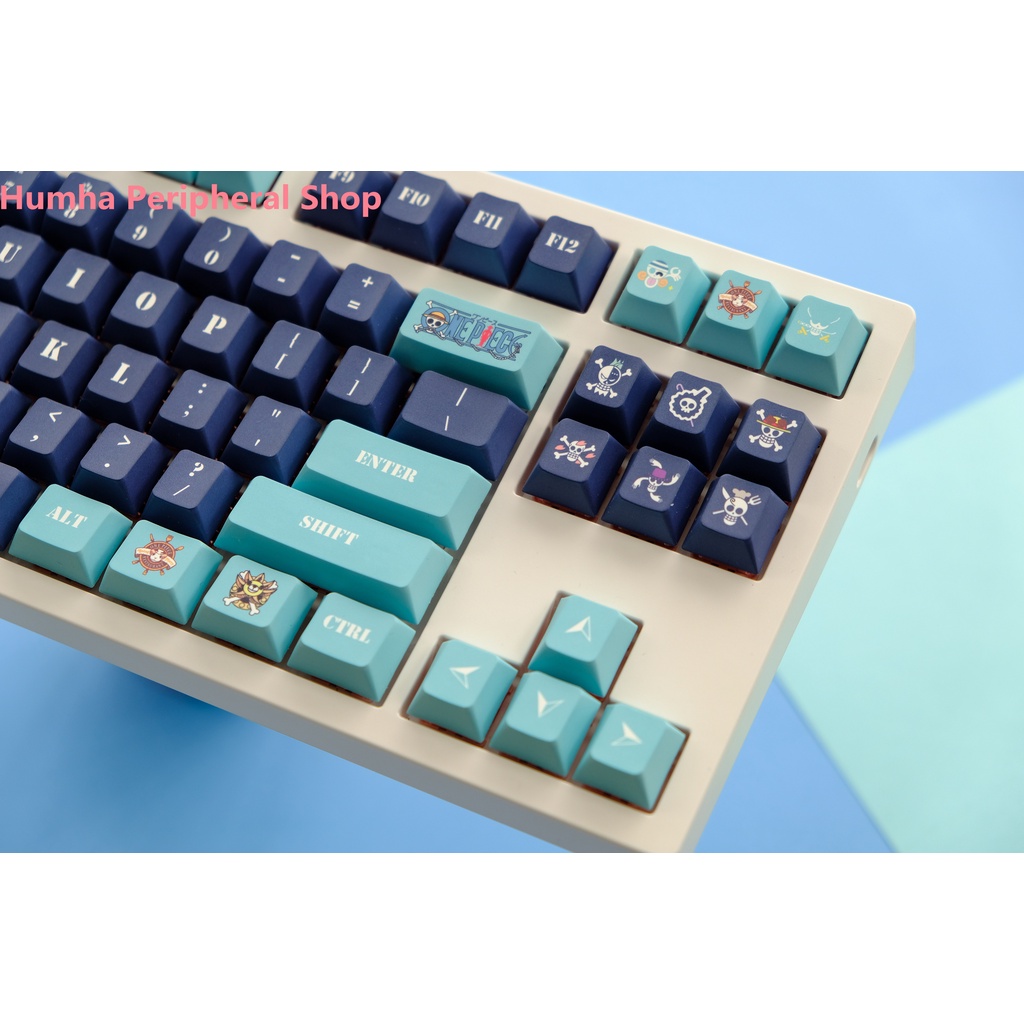 Humha Nắp Bàn Phím Cơ Chất Liệu PBT Nhuộm Màu Họa Tiết Cherry profile Cá Tính