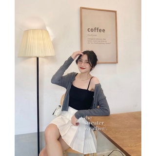 Áo khoác cardigan len mongtoghi mỏng