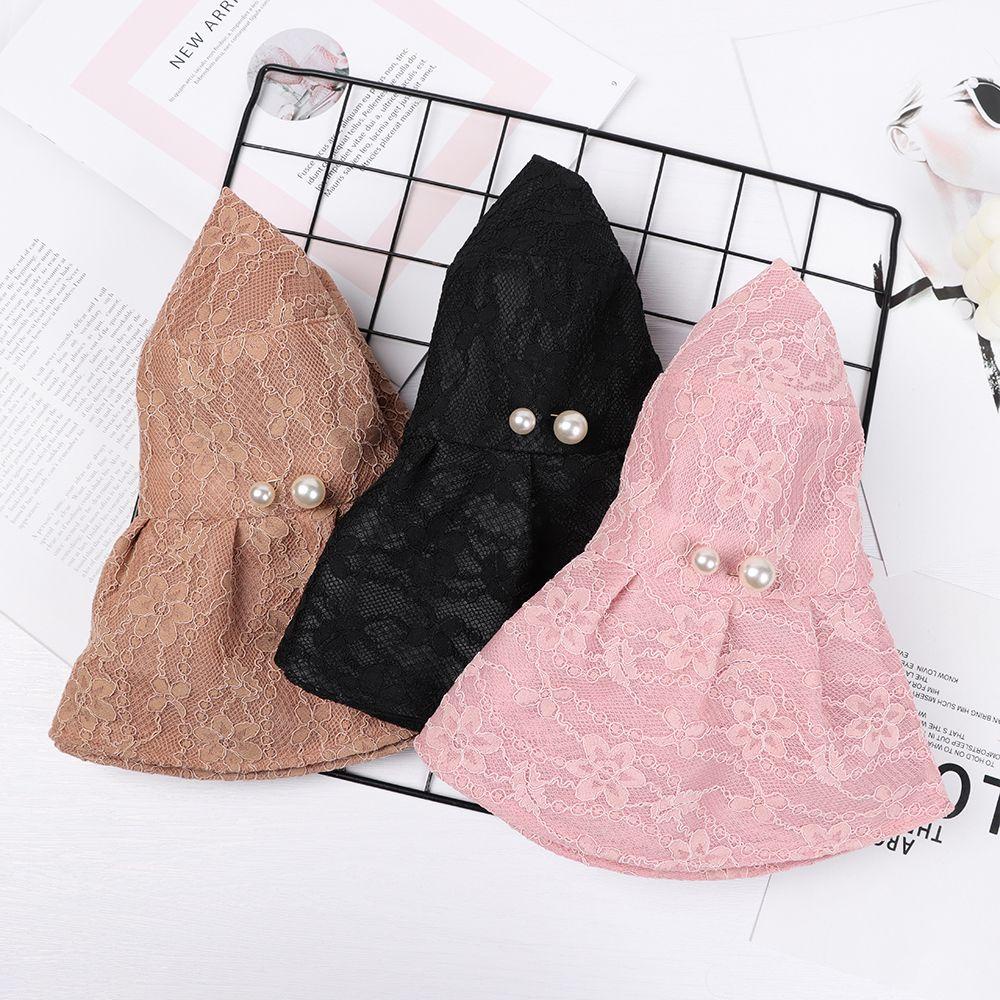 Mũ Chống Nắng Chống Tia UV Phối Ren Có Thể Gấp Gọn Tiện Dụng