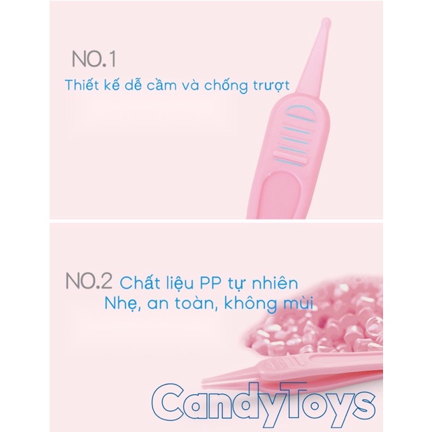 NHÍP GẮP RÁY TAI, VỆ SINH TAI MŨI AN TOÀN CHO BÉ