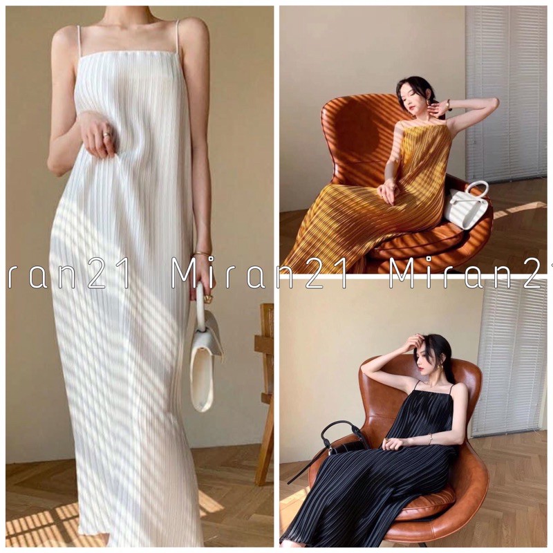 🌺 Váy maxi voan dập ly🍓( 2 lớp có ảnh thật, cận chất) | BigBuy360 - bigbuy360.vn