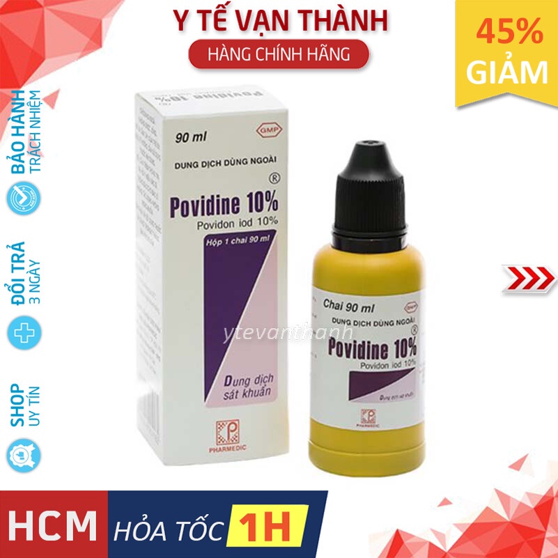 ✅ Dung Dịch Sát Khuẩn: Povidine 10% -VT0226