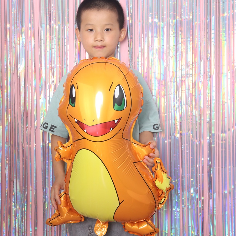 Bong Bóng Lá Nhôm Hình Pikachu Hoạt Hình Trang Trí Tiệc Sinh Nhật Cho Bé