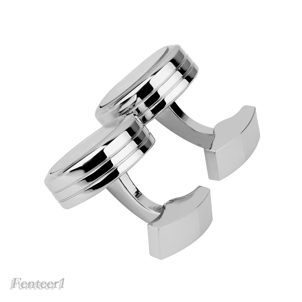 [Fenteer1] Khuy Măng Sét Bạc Phong Cách STEAMPUNK VINTAGE Cho Nam