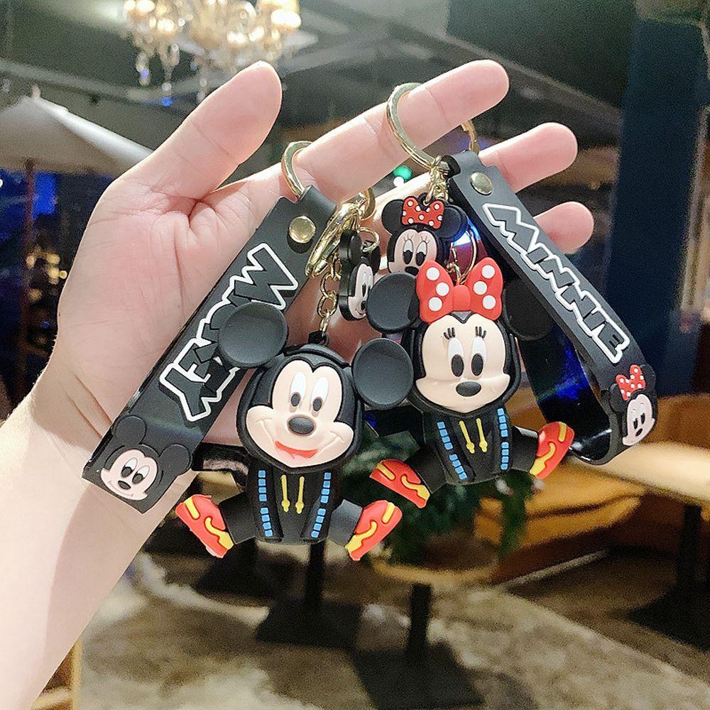 Móc Khóa Hình Chuột Mickey Minnie Dễ Thương