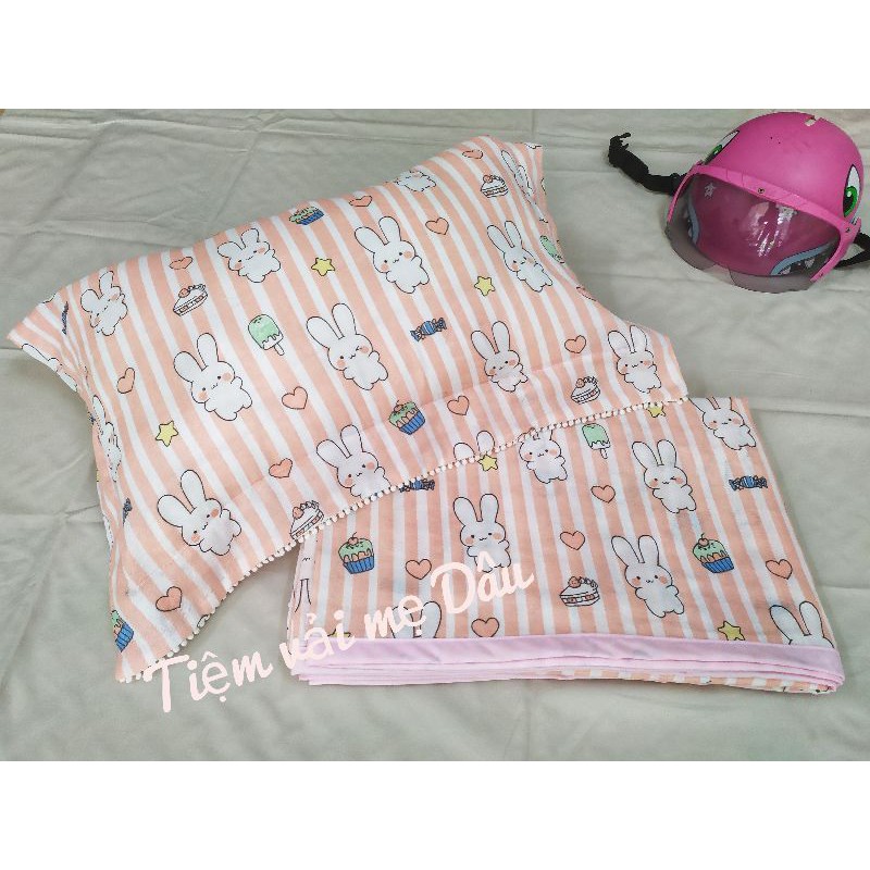 Vỏ gối xô thấm hút mồ hôi cho bé và mẹ🌿