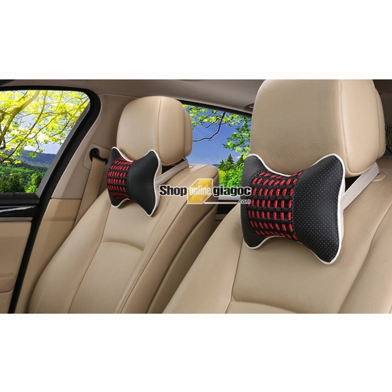 Gối tựa đầu xe ô tô da Daniel