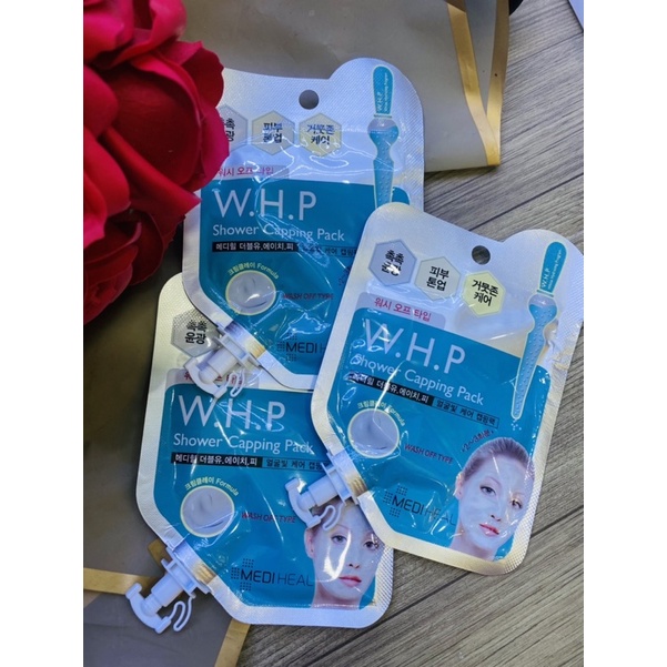 Mặt Nạ Đất Sét Dưỡng Trắng Da W.H.P Shower Capping Pack ( 55k)