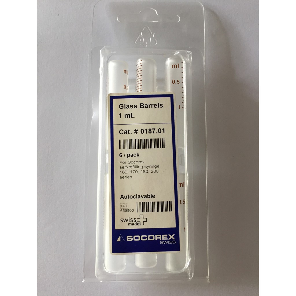 Ống thủy thay thế bơm kim tiêm Socorex