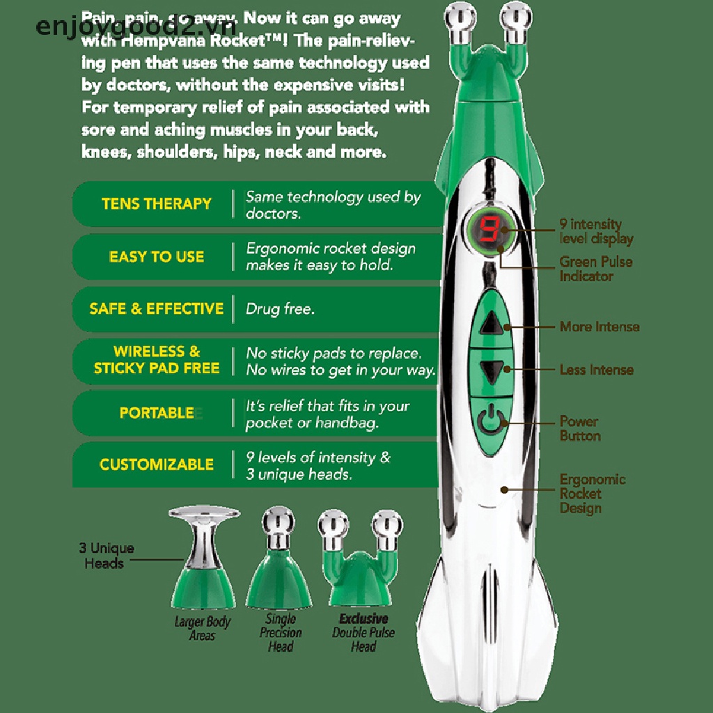 Bút Mát Xa Bấm Huyệt Điện Hiệu Quả