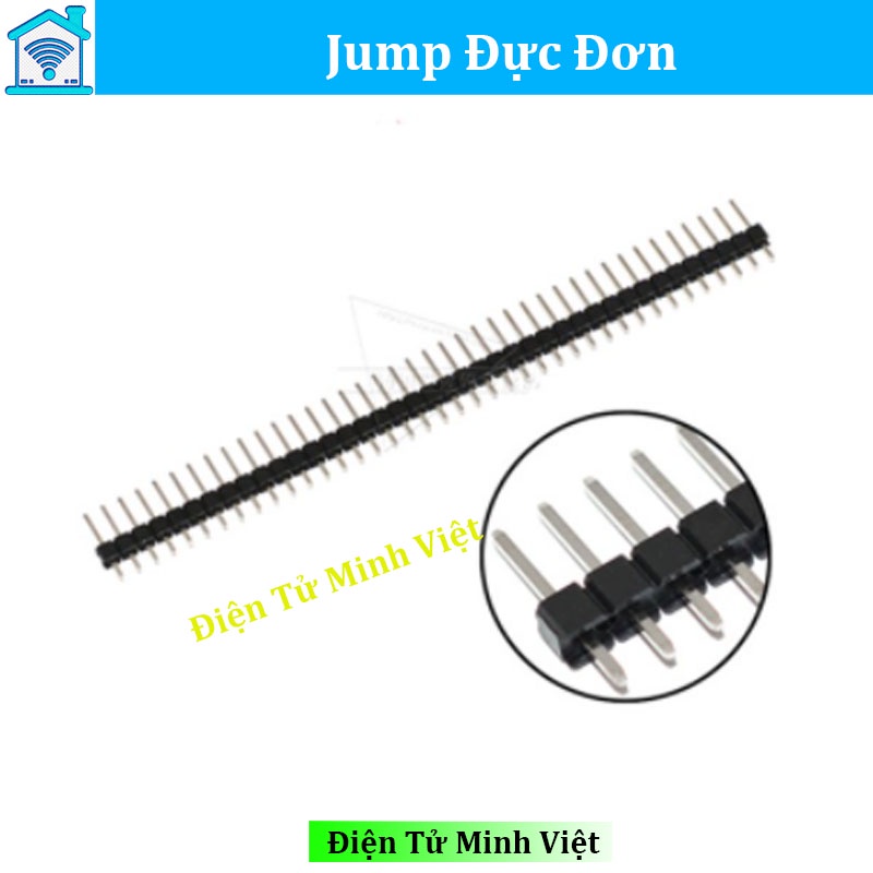 Jump Đực Đơn 1x40 2.54 Loại Thẳng Giá Rẻ