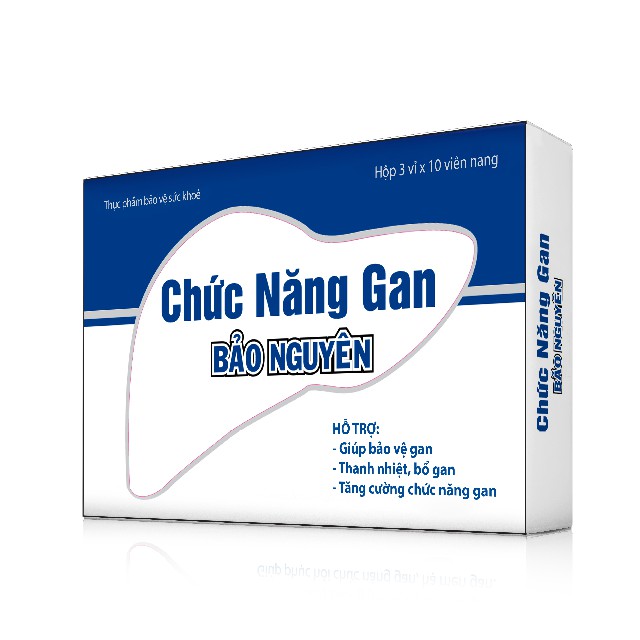 [Mã LTP50 giảm 50000 đơn 150000] Chức năng gan BẢO NGUYÊN Sắc Ngọc Khang 30 viên