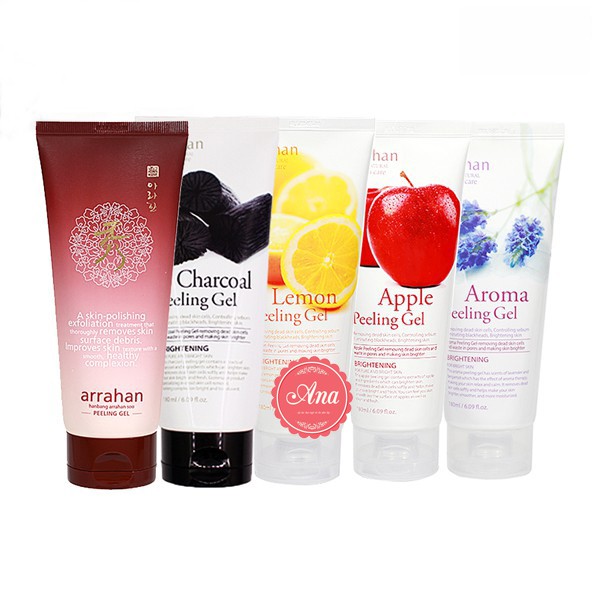 Tẩy da chết Arahan hoa quả Hàn Quốc
