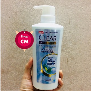 Dầu Gội Clear Bạc Hà Thái Lan