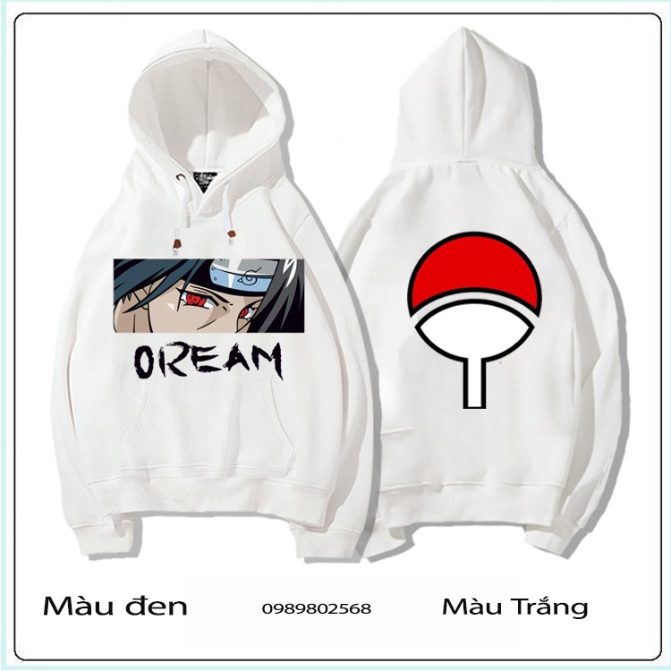 💥 HOT 🎁 BST ÁO KHOÁC ÁO HOODIE HÌNH ITACHI UCHIHA, SASUKE SENPAI , NARUTO ANIME KÈM QUÀ TẶNG 💖